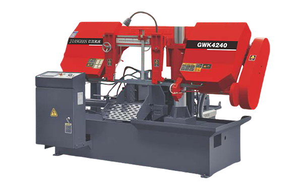 蓬安GWK4240数控双柱卧式带锯床