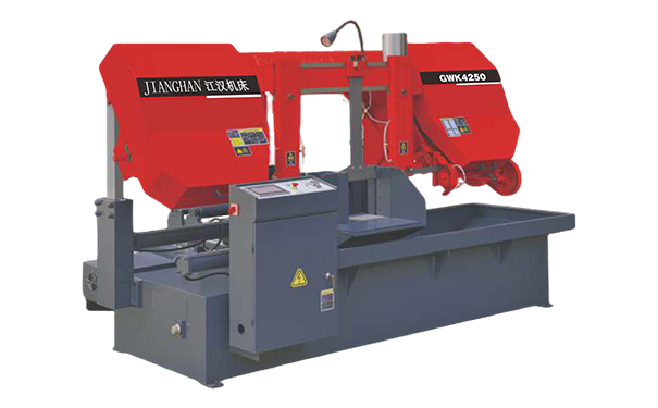 蓬安GWK4250数控双柱卧式带锯床