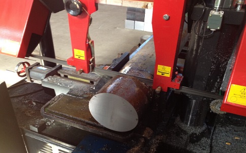 蓬安卧式带锯床加工时出现明显振荡如何排查？